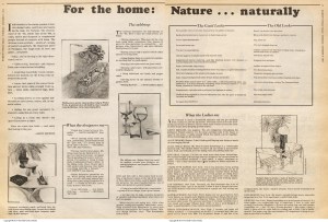 "For the Home: Nature...Naturally" appeared in WWD on October 9, 1973.