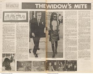 "The Widow's Mite" appeared in WWD on October 18, 1968.