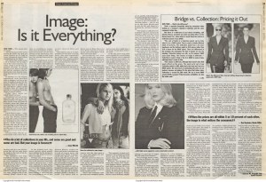 "Image: Is It Everything?" appeared in WWD on Oct. 23, 1995.